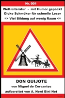 DON QUIJOTE: Welt-Literatur – mit Humor gepackt 1520812493 Book Cover