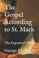 The Gospel According to St. Mark 1016553633 Book Cover