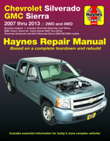 Chevrolet Silverado & GMC Sierra/Sierra Denali 1500 (07-13), 2500 HD & 3500 (07-14) Avalanche/Suburban/Tahoe/Yukon/XL/Denali (07014) Haynes Repair Manual: Does not include 2007 Silverado Classic, Sier 1620922983 Book Cover