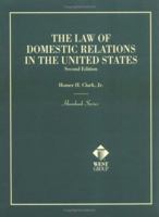 The Law of Domestic Relations in the United States (Hornbooks) 0314234241 Book Cover