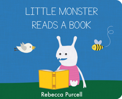 Little Monster Reads a Book 1800360266 Book Cover