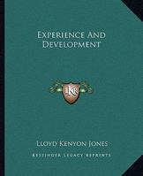 Experience And Development 1425321321 Book Cover