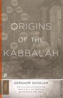 Origins of the Kabbalah 0691182981 Book Cover