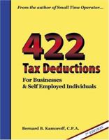 422 Tax Deductions for Businesses and Self Employed Individuals, 7th Edition (422 Tax Deductions for Businesses & Self-Employed Individuals) 0917510216 Book Cover