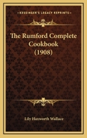 The Rumford Complete Cook Book B00085HOAG Book Cover