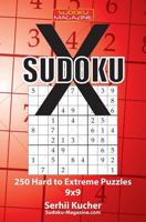 Sudoku X - 250 Medium to Extreme Puzzles 9x9 1535024720 Book Cover