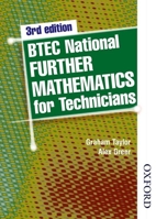 BTEC National Further Mathematics for Technicians 0748794107 Book Cover