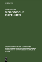 Biologische Rhythmen 3112499735 Book Cover