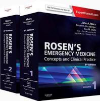 Rosen's Emergency Medicine - Concepts and Clinical Practice, 2-Volume Set: Expert Consult Premium Edition - Enhanced Online Features and Print 1455706051 Book Cover