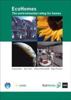 Eco-Homes: The Environmental Rating for Homes (BR) 1860813755 Book Cover