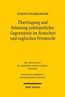 Ubertragung Und Belastung Unkorperlicher Gegenstande Im Deutschen Und Englischen Privatrecht 3161527607 Book Cover