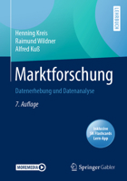 Marktforschung: Datenerhebung und Datenanalyse (German Edition) 3658324589 Book Cover