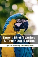 Small Bird Taming & Training Basics: Tips For Training Your Baby Bird: Taming Training Talking To Birds B09C1PZMTC Book Cover