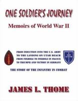 One Soldier's Journey 1553950844 Book Cover