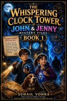 The Whispering Clock Tower: A Mystery Adventure Book for Kids Ages 8–12 (John and Jenny Mystery Files) B0H8KYW484 Book Cover