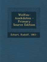 Welfen-Anekdoten 0274703092 Book Cover