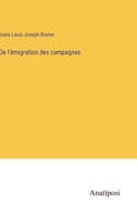 De l'émigration des campagnes 338272667X Book Cover