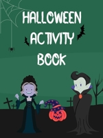 Halloween Activity Book: Murder Mystery 1648302106 Book Cover