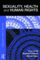 Sexuality Health and  Human Rights (Sexuality, Culture and Health) 0415351189 Book Cover