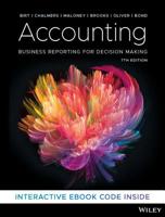 Accounting: Business Reporting for Decision Making 0730369323 Book Cover