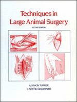Techniques in Large Animal Surgery 081211177X Book Cover