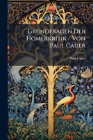 Grundfragen Der Homerkritik (1895) 1142047555 Book Cover