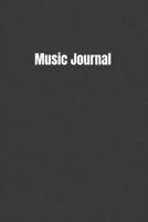 Music Journal: Keep All Your Lyrics on Paper! 1071227343 Book Cover