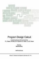 Program Design Calculi 3642081649 Book Cover