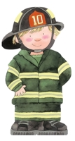 Fire Fghter (Mini People Shape Books) 0764162209 Book Cover