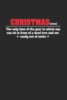 Notebook: Anti Christmas Synonym Ugly Christmas Gifts 120 Pages, 6X9 Inches, Blank 167742687X Book Cover