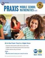 PRAXIS Middle School Mathematics (5169) Book + Online, 4th Edition 0738612782 Book Cover