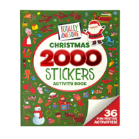 2000 Christmas Stickers: Frosty, Festive, and Fun! 1680528793 Book Cover