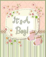 It's a Boy!: Baby Shower Guest Register and Gift Log 1091045682 Book Cover