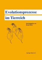 Evolutionsprozesse Im Tierreich 3034852150 Book Cover