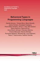 Behavioral Types in Programming Languages 1680831348 Book Cover