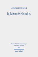 Judaism for Gentiles: Reading Paul Beyond the Parting of the Ways Paradigm 3161593286 Book Cover