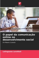 O papel da comunicação online no desenvolvimento social (Portuguese Edition) 6209382622 Book Cover