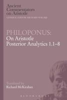 Philoponus: On Aristotle Posterior Analytics 1.1-8 1472558189 Book Cover