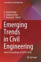 Emerging Trends in Civil Engineering: Select Proceedings of ICETCE 2018 9811514038 Book Cover