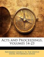 Acts and Proceedings, Volumes 14-23 1146737785 Book Cover
