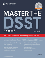 Peterson's DSST Test Prep Volume 1 0768941105 Book Cover