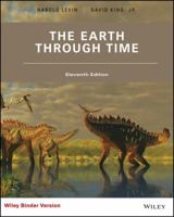 The Earth Through Time 0721657354 Book Cover