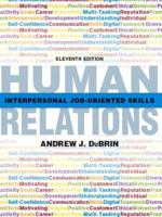 Human Relations: Interpersonal Job-Oriented Skills 0135019443 Book Cover