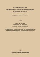 Tierexperimentelle Untersuchungen Uber Die Alkoholwirkungen Auf Erregbarkeit Und Bioelektrische Spontanaktivitat Der Hirnrinde 3663037614 Book Cover