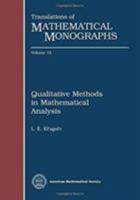 Qualitative Methods in Mathematical Analysis 0821815628 Book Cover