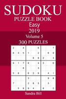 300 Easy Sudoku Puzzle Book 2019 171934776X Book Cover