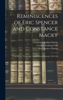 Reminiscences of Eric Spencer and Constance Macky: Oral History Transcript / and Related Material, 1954-195 1018570845 Book Cover