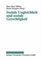 Soziale Ungleichheit und soziale Gerechtigkeit (Reihe "Sozialstrukturanalyse") 3810012173 Book Cover