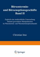 Borsentermin- Und Borsenoptionsgeschafte 3409140093 Book Cover