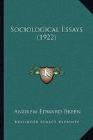 Sociological Essays 1120866952 Book Cover